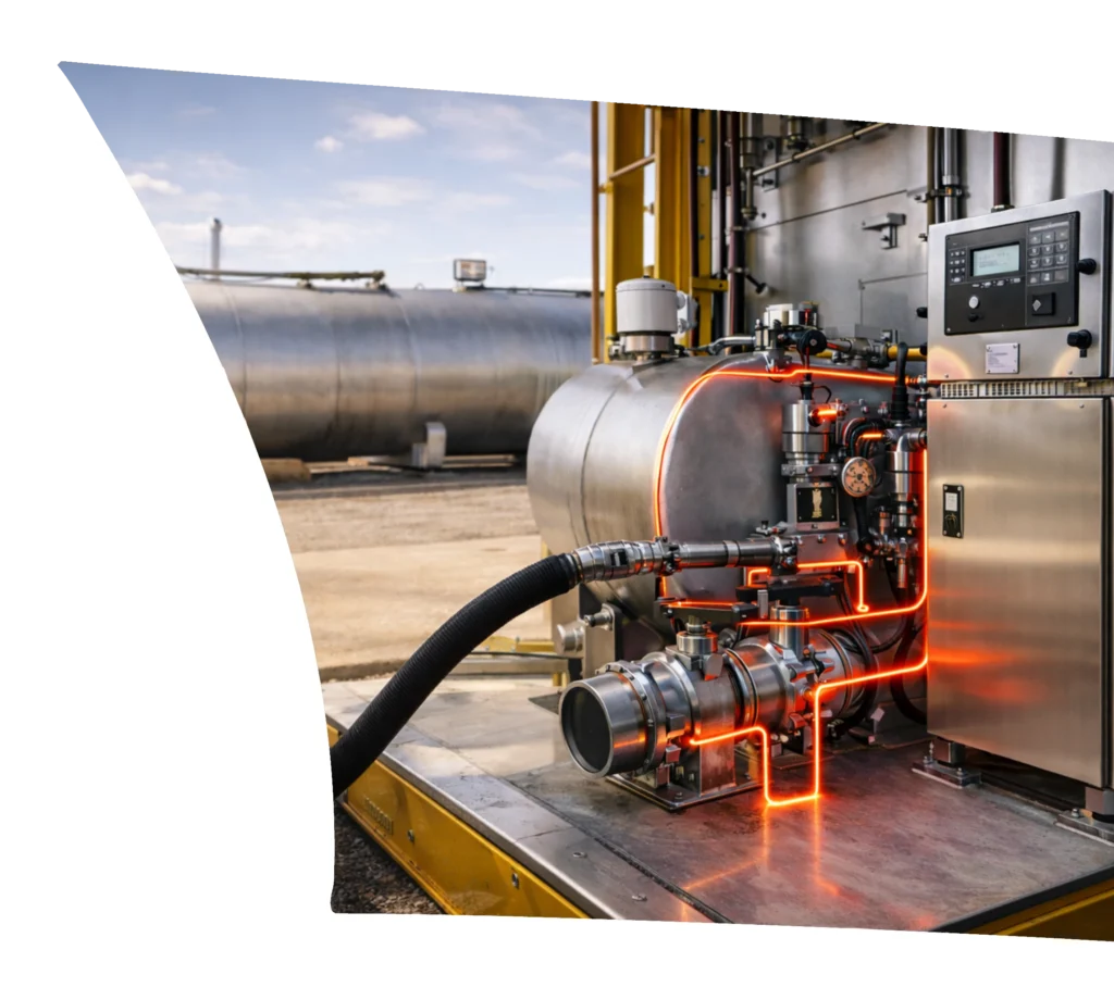 Intelligent bulk fuel bowser control unit