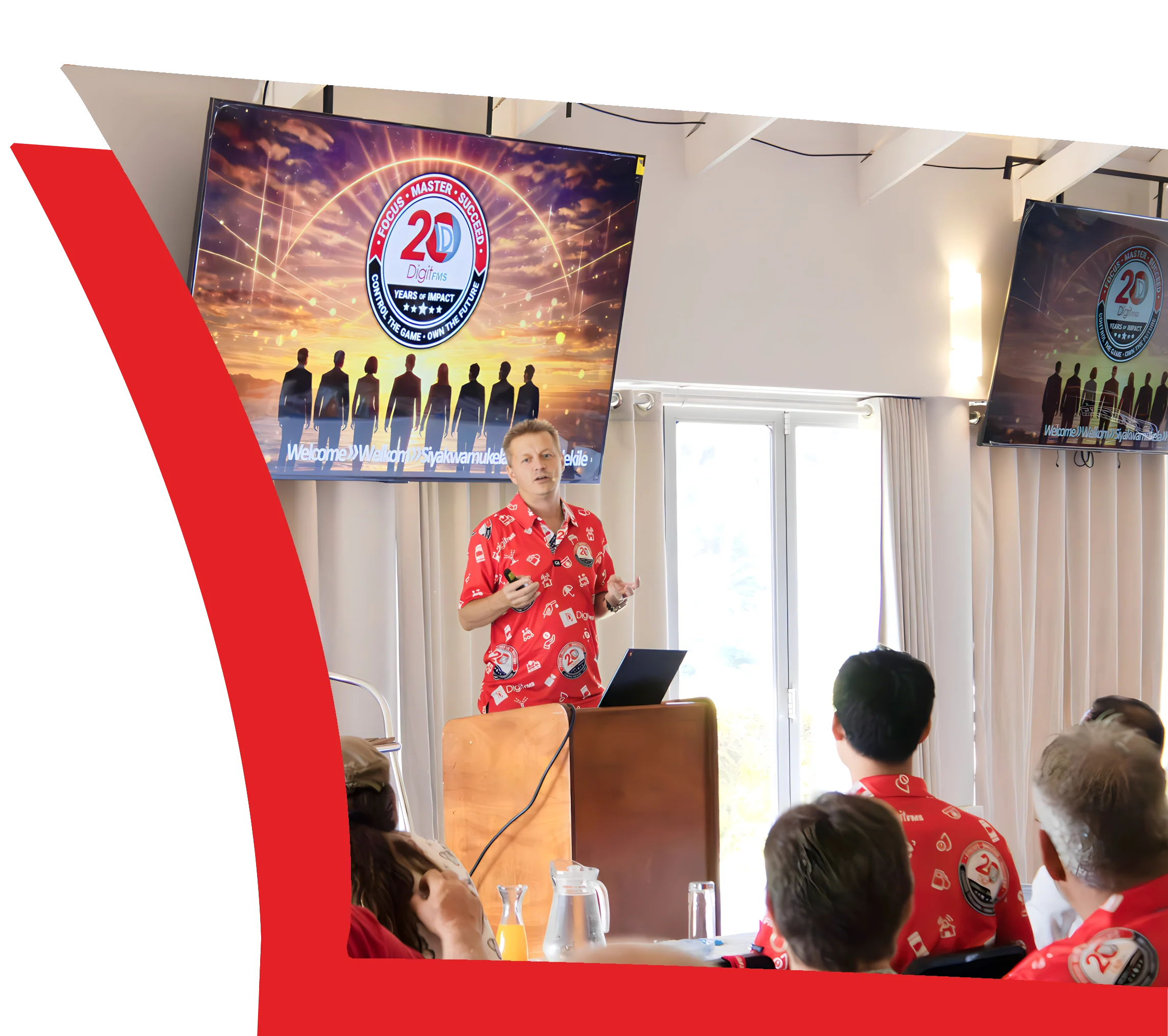 DigitFMS 20 Year Conference — the franchise network together