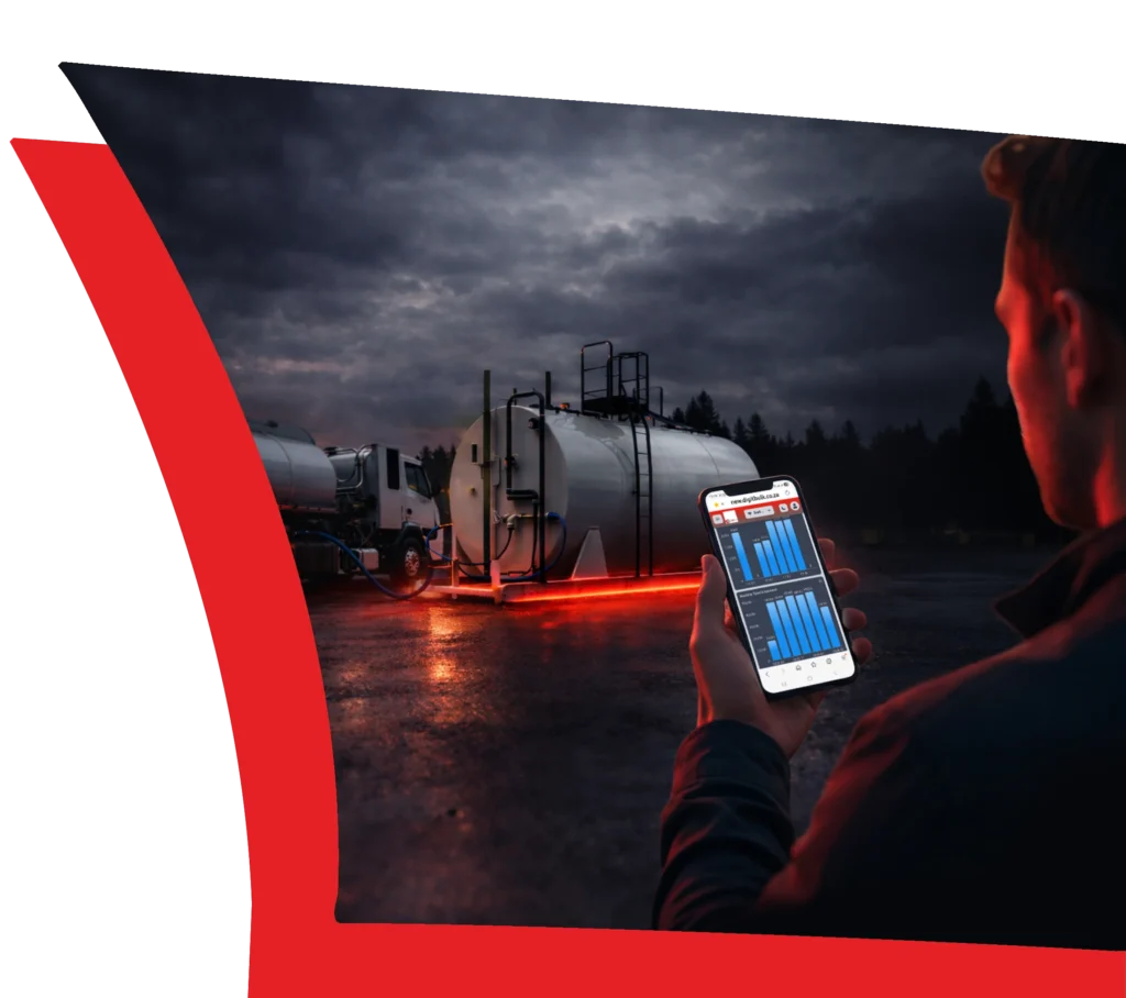 DigitFMS vehicle tracking and fleet management solution showing real-time GPS tracking and operational control in South Africa