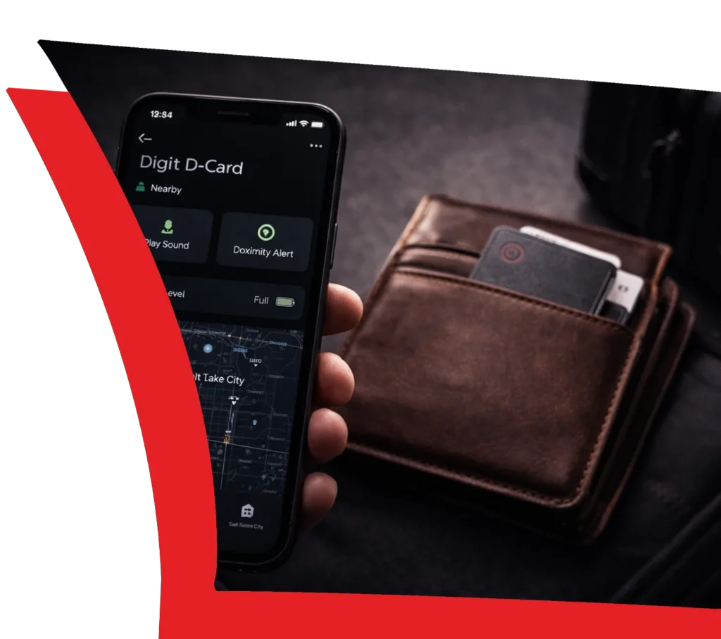 Digit D-Card South Africa | Slim Tracking Card for Wallets & Bags | DigitFMS