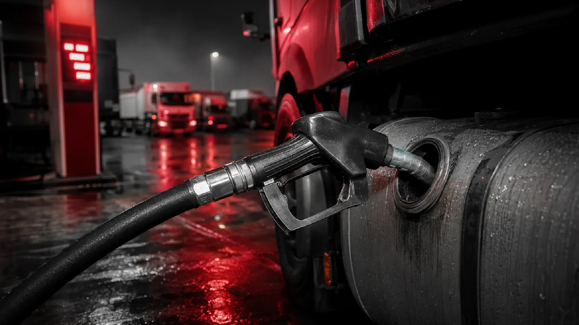 Truck refuelling with diesel as CEF data points to an August diesel price increase for South African fleets