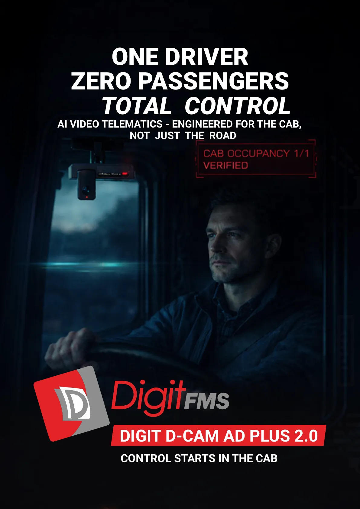 Cabin intelligence dual-lens dashcam factsheet cover