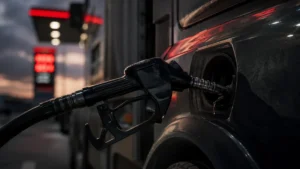 Diesel pumping into a truck as the September 2026 fuel price projection points to increases of R2.73 per litre and more