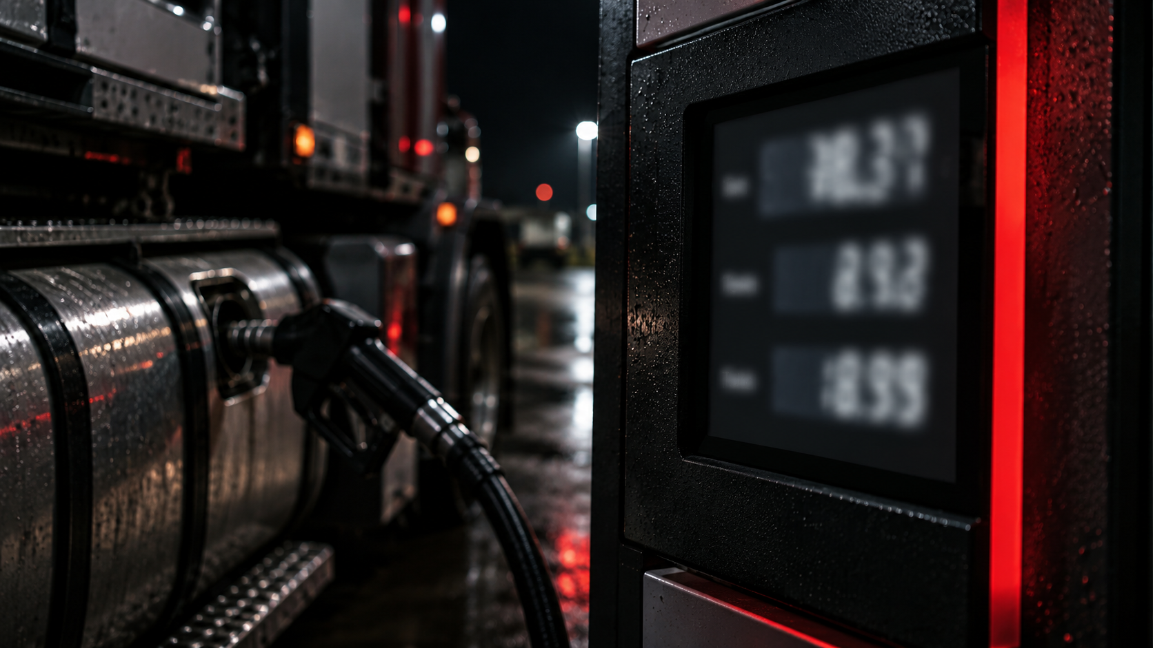 Fuel pump display at a South African forecourt as early data for the November fuel price 2026 points to another diesel increase.